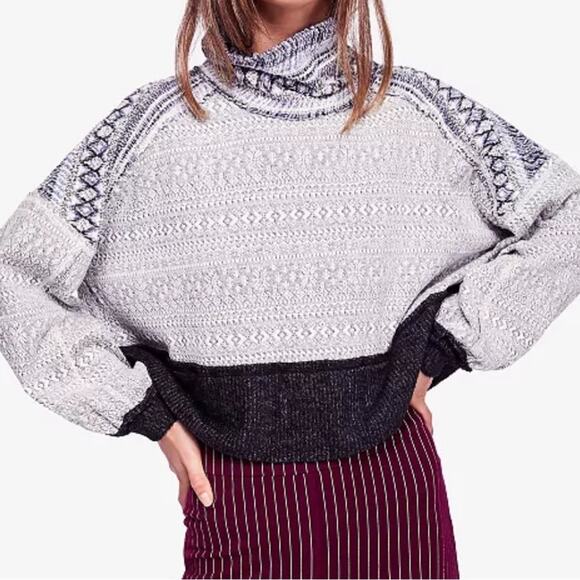 We the free at the lodge turtle neck sweater mens sweater womens size XS - Picture 1 of 13